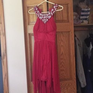 Red dress